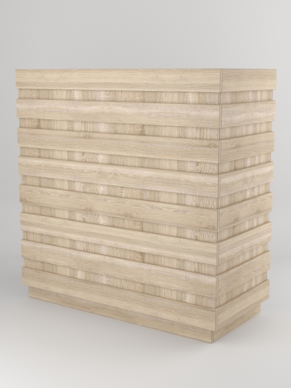 Модуль КОФЕ С СОБОЙ №1 (левосторонний), Дуб Сонома