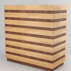 Модуль КОФЕ С СОБОЙ №1 (левосторонний), Орех-Дуб Корбридж натуральный