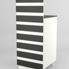 Модуль КОФЕ С СОБОЙ №2 выкатной, Белый-Черный