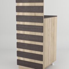 Модуль КОФЕ С СОБОЙ №2 выкатной, Дуб Сонома-Дуб Венге