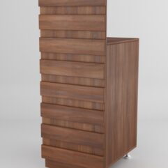 Модуль КОФЕ С СОБОЙ №2 выкатной, Орех