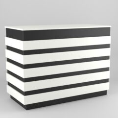 Модуль КОФЕ С СОБОЙ №3 (правосторонний), Черный-Белый