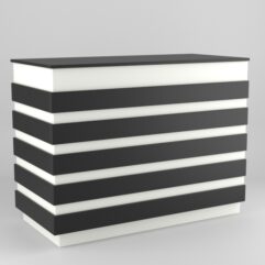 Модуль КОФЕ С СОБОЙ №3 (правосторонний), Белый-Черный