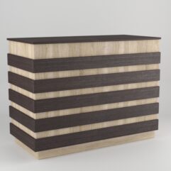 Модуль КОФЕ С СОБОЙ №3 (правосторонний), Дуб Сонома-Дуб Венге