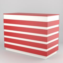 Модуль КОФЕ С СОБОЙ №3 (левосторонний), Белый-Красный