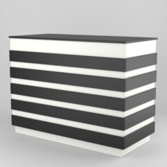 Модуль КОФЕ С СОБОЙ №3 (левосторонний), Белый-Черный