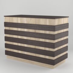 Модуль КОФЕ С СОБОЙ №3 (левосторонний), Дуб Сонома-Дуб Венге