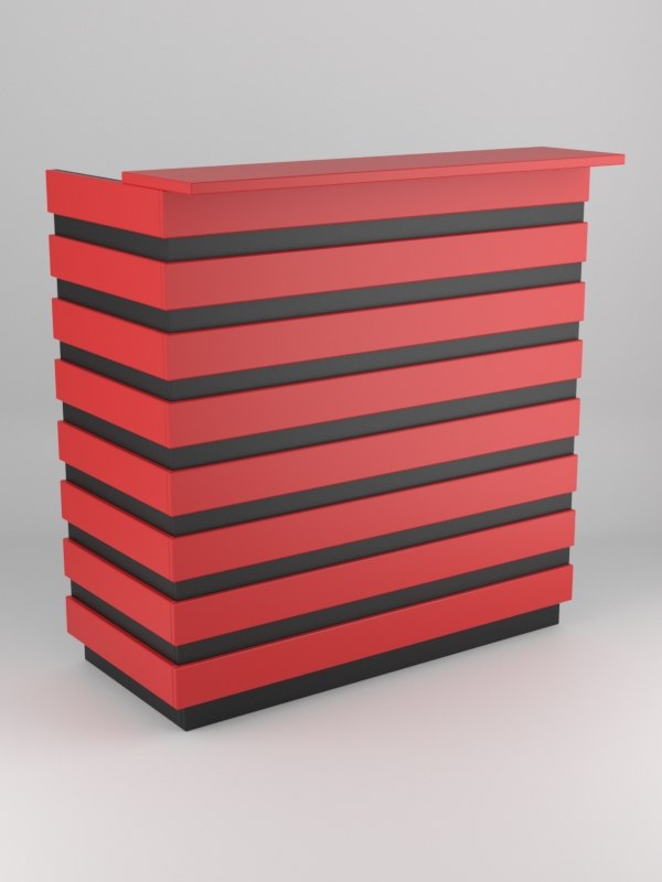 Модуль КОФЕ С СОБОЙ №4 (правосторонний), Черный-Красный