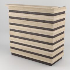 Модуль КОФЕ С СОБОЙ №4 (левосторонний), Дуб Венге-Дуб Сонома