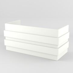 Накладка для витрины КОФЕ С СОБОЙ, Белый