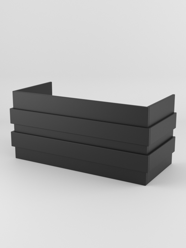 Накладка для витрины КОФЕ С СОБОЙ, Черный