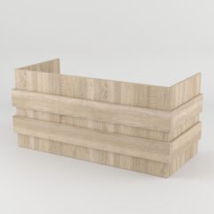 Накладка для витрины КОФЕ С СОБОЙ, Дуб Сонома