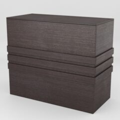 Модуль КОФЕШОП №4 лицевой правый, Дуб Венге