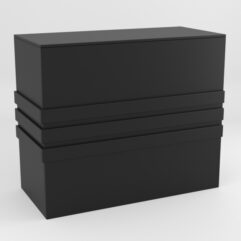 Модуль КОФЕШОП №4 лицевой левый, Черный