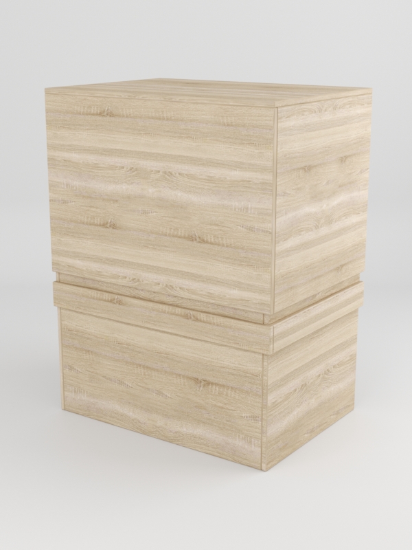 Модуль КОФЕШОП №5 лицевой правый, Дуб Сонома