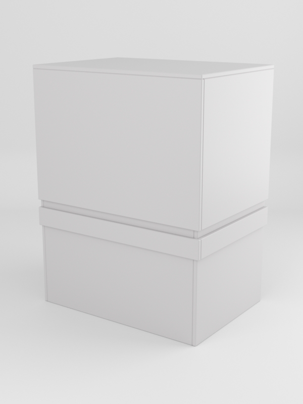 Модуль КОФЕШОП №5 лицевой правый, Серый