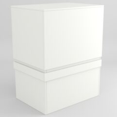 Модуль КОФЕШОП №5 лицевой левый, Белый