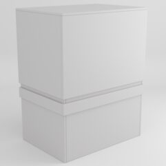 Модуль КОФЕШОП №5 лицевой левый, Серый