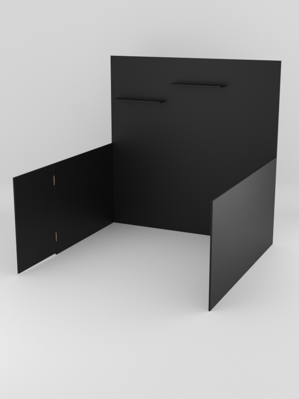 Основа КОФЕШОП левосторонняя, Черный