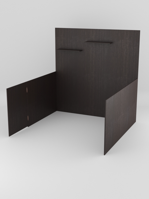 Основа КОФЕШОП левосторонняя, Дуб Венге