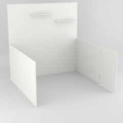 Основа КОФЕШОП правосторонняя, Белый