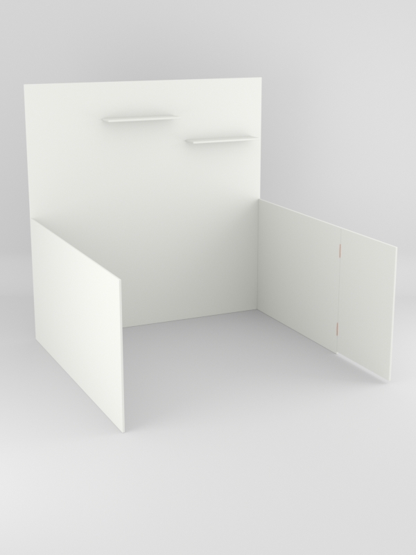 Основа КОФЕШОП правосторонняя, Белый