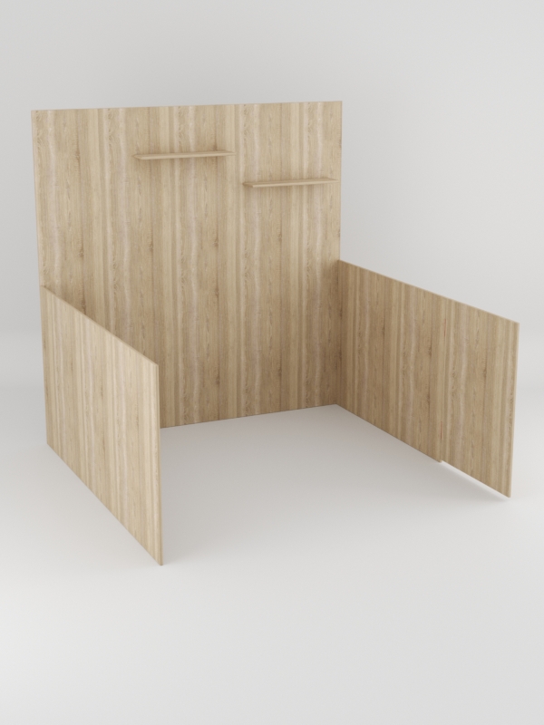 Основа КОФЕШОП правосторонняя, Дуб Сонома