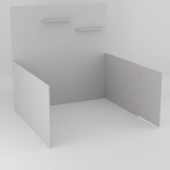 Основа КОФЕШОП правосторонняя, Серый