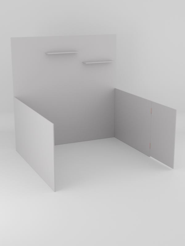 Основа КОФЕШОП правосторонняя, Серый