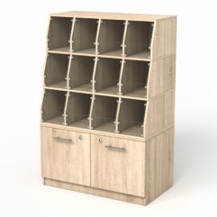 Стеллаж для конфет, орехов, сухофруктов ОРЕШЕК №2, Дуб Сонома