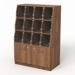 Стеллаж для конфет, орехов, сухофруктов ОРЕШЕК №2, Орех