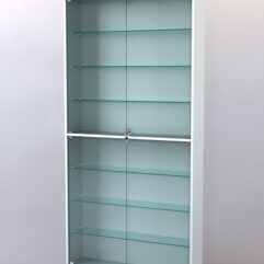 Витрина ШАЛОСТЬ №2-1-900 (задняя стенка ДВП), Белый