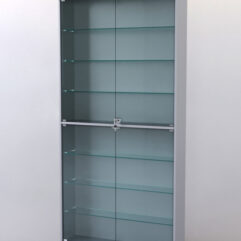 Витрина ШАЛОСТЬ №2-1-900 (задняя стенка ДВП), Серый