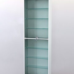 Витрина ШАЛОСТЬ №2-1-600 (задняя стенка ДВП), Белый