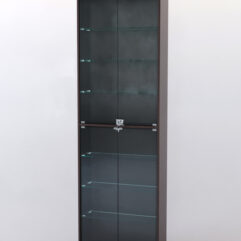 Витрина ШАЛОСТЬ №2-1-600 (задняя стенка ДВП), Дуб Венге