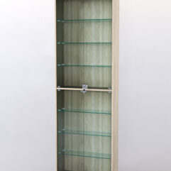 Витрина ШАЛОСТЬ №2-1-600 (задняя стенка ДВП), Дуб Сонома