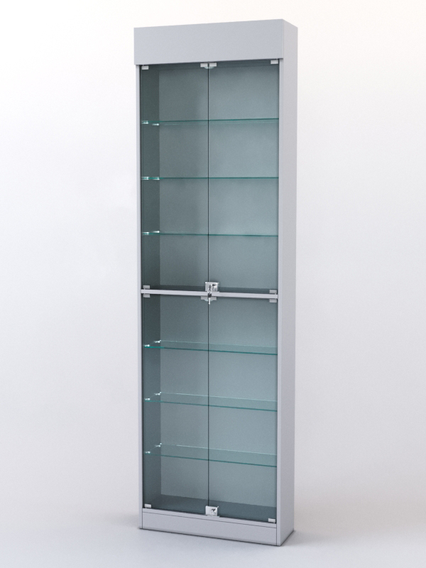 Витрина ШАЛОСТЬ №2-1-600 (задняя стенка ДВП), Серый