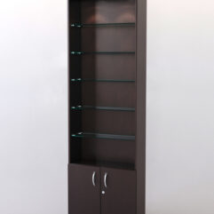 Стеллаж ШАЛОСТЬ №1-1-600 (задняя стенка ДВП), Дуб Венге