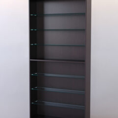 Стеллаж ШАЛОСТЬ №2-1-900 (задняя стенка ДВП), Дуб Венге + Дуб Сонома