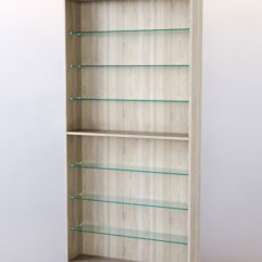 Стеллаж ШАЛОСТЬ №2-1-900 (задняя стенка ДВП), Дуб Сонома