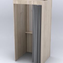 Примерочная из ДСП №1, Дуб Сонома