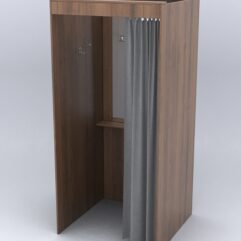 Примерочная из ДСП №1, Орех