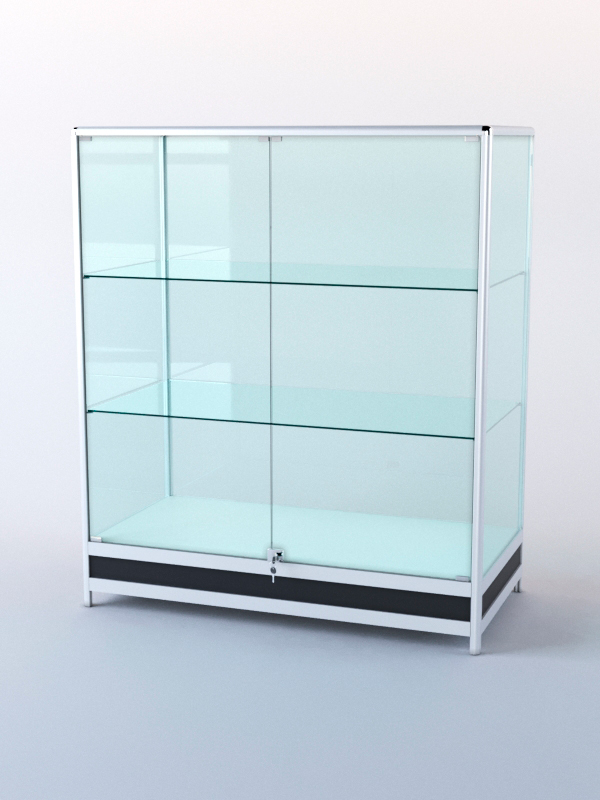 Витрина для музеев вооруженных сил ЭКСПОНАТ №16, Черный и Белый