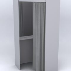 Примерочная из ДСП №2, Серый