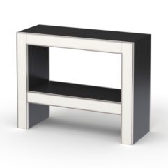 Подиум для цветочного магазина БУКЕТ №2, Черный и Белый