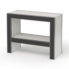 Подиум для цветочного магазина БУКЕТ №2, Белый и Черный