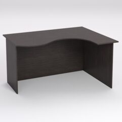 Стол эргономичный офисный СЭ-14А (правосторонний), Дуб Венге