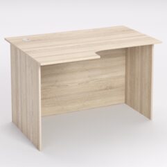 Стол эргономичный офисный СЭ-15А (левосторонний), Дуб Сонома