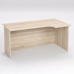 Стол эргономичный офисный СЭ-18А (правосторонний), Дуб Сонома