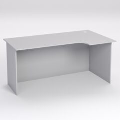 Стол эргономичный офисный СЭ-18А (правосторонний), Серый